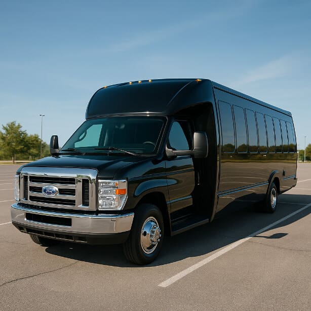 Charter Bus Rental Greenwood 18 Passenger Minibus